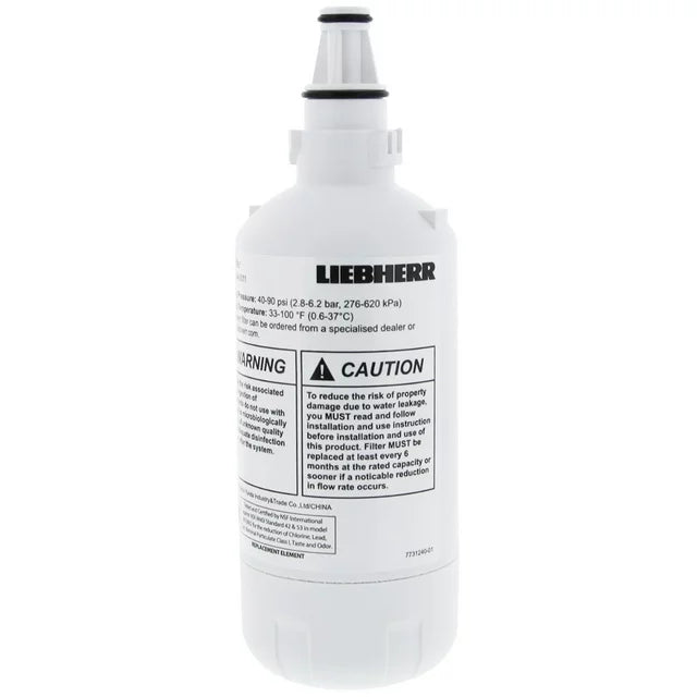 Liebherr 7440000 Refrigerator Water Filter, 744000200 white - PrecipFilter